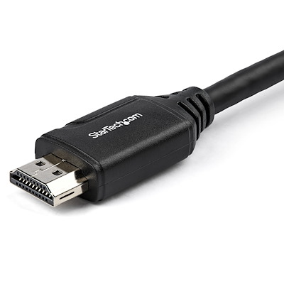 hd2mf6inl StarTech.com, 15 cm 4K @ 60Hz HDMI Cable, - Male HDMI to Female HDMI, HDMI 2.0, Black