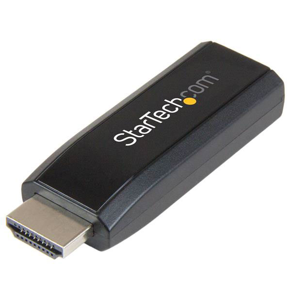 StarTech.com  1 port HDMI to VGA  Adapter 62 mm Length 1920 x 1200 pixel Maximum Resolution