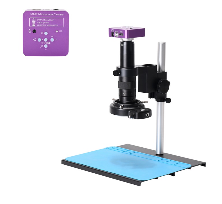 Fortex HD5-MIC USB 2.0 Digital Microscopes, 51 MP, 4.5x Magnification Illuminated