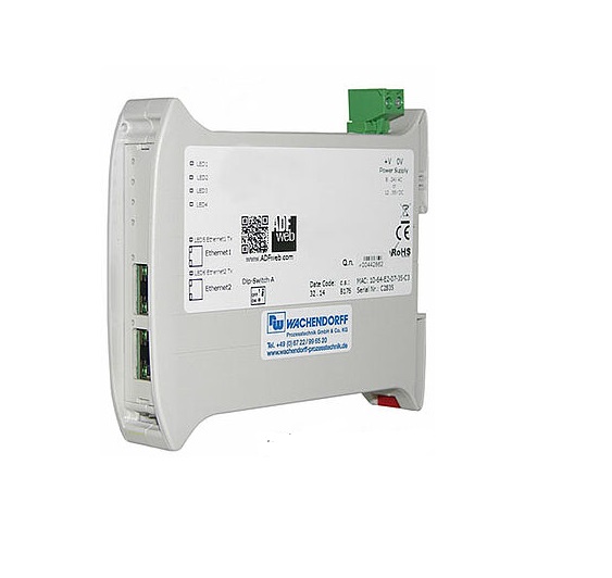 Wachendorff HD67xxx Series Gateway Server for Use with PROFINET and Modbus RTU