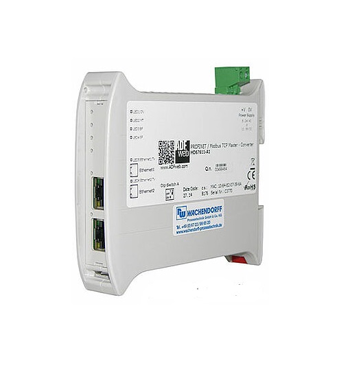 Wachendorff HD67xxx Series Gateway Server for Use with PROFINET and Modbus TCP