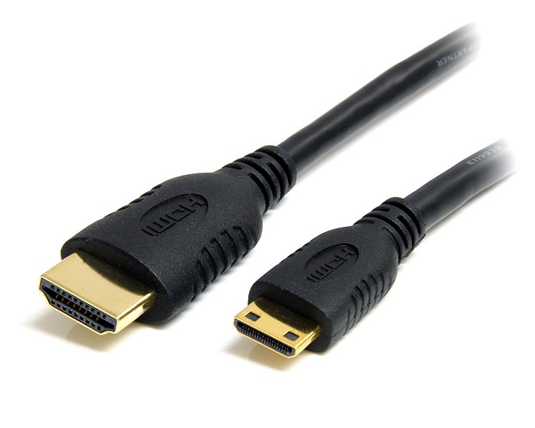 StarTech.com, 50 cm 4K @ 30Hz HDMI Cable, - Male HDMI to Male Mini HDMI, HDMI 1.4, Black
