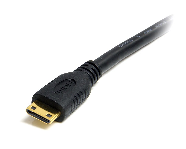 hdacmm50cm StarTech.com, 50 cm 4K @ 30Hz HDMI Cable, - Male HDMI to Male Mini HDMI, HDMI 1.4, Black