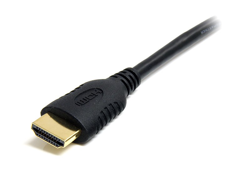 hdacmm50cm StarTech.com, 50 cm 4K @ 30Hz HDMI Cable, - Male HDMI to Male Mini HDMI, HDMI 1.4, Black