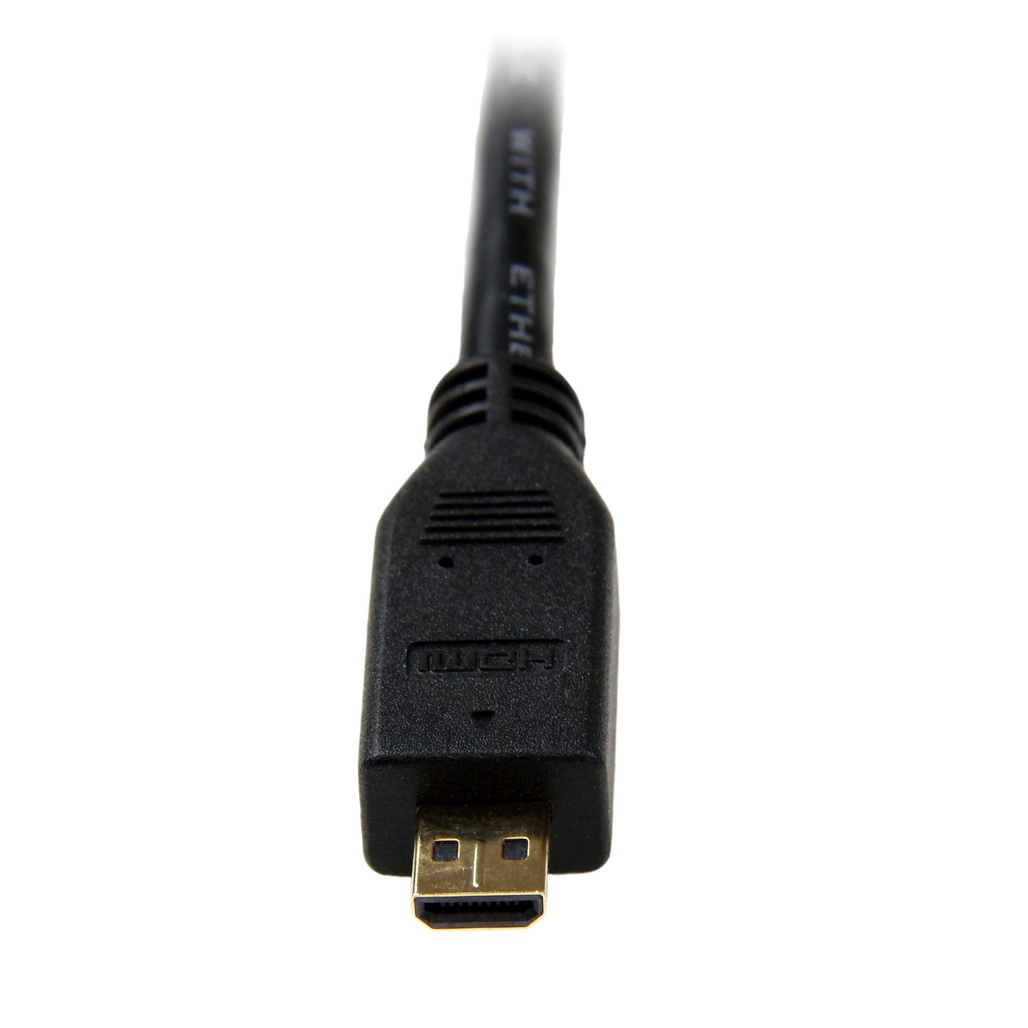 hdadmm3m StarTech.com, 3 m 4K @ 30Hz HDMI Cable, - Male HDMI to Male Micro HDMI, HDMI 1.4, Black