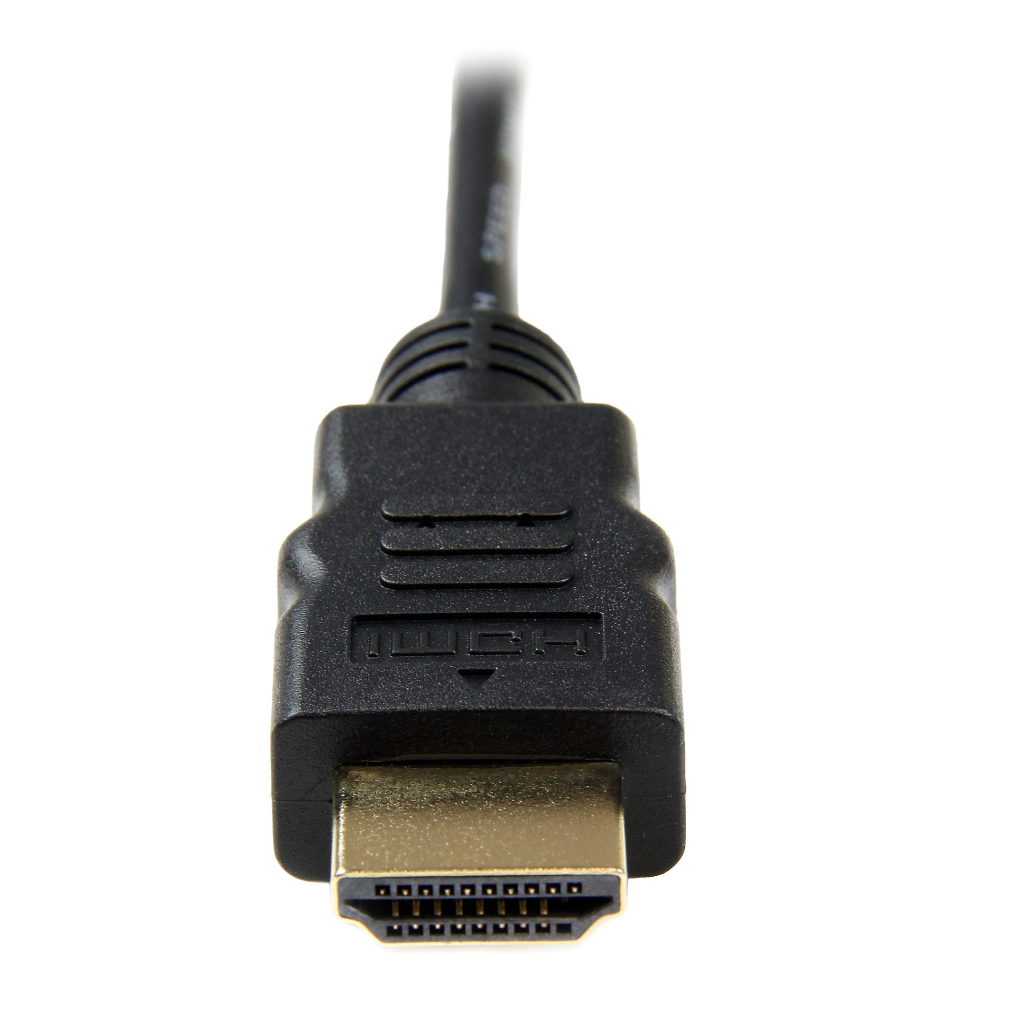 hdadmm50cm StarTech.com, 50 cm 4K @ 30Hz HDMI Cable, - Male HDMI to Male Micro HDMI, HDMI 1.4, Black