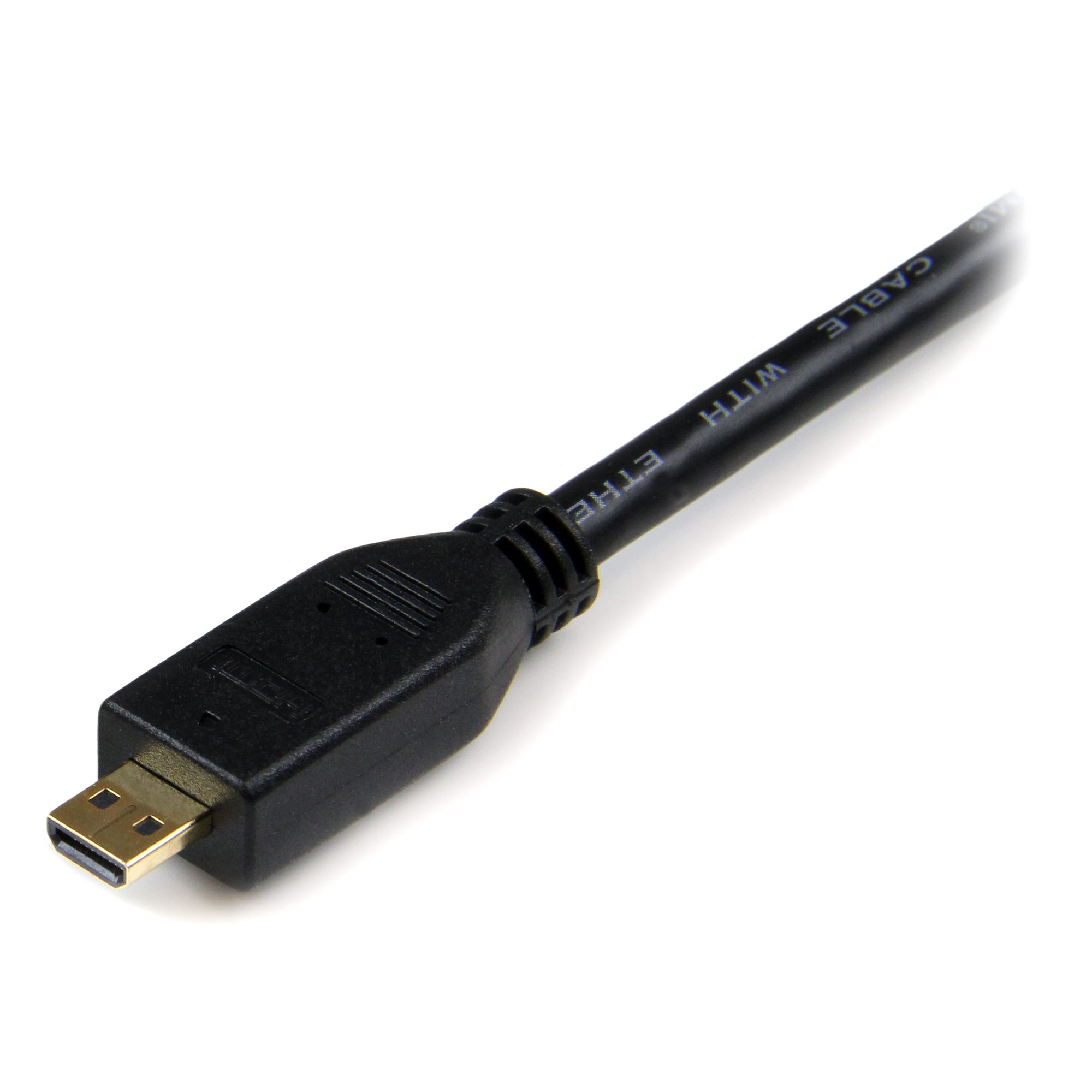hdadmm50cm StarTech.com, 50 cm 4K @ 30Hz HDMI Cable, - Male HDMI to Male Micro HDMI, HDMI 1.4, Black