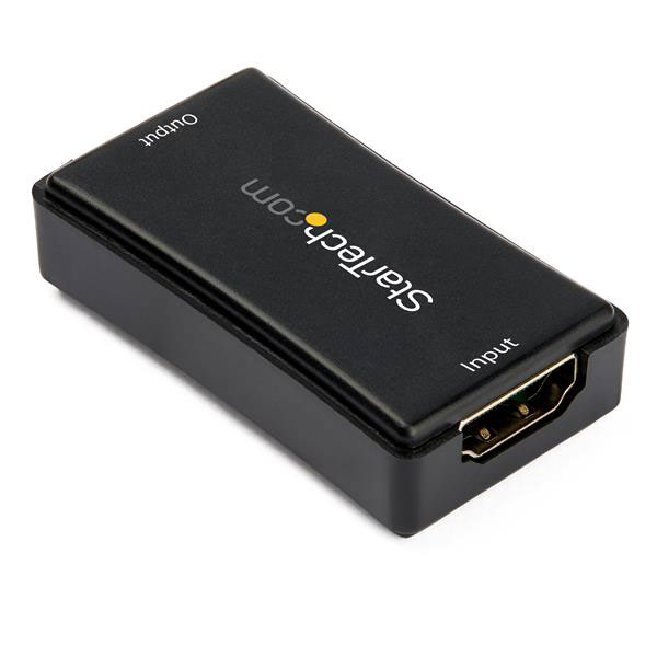 hdboost4k2 StarTech.com 1 Port HDMI over HDMI HDMI Extender 14 m, 4096 x 2160 pixel Maximum Resolution