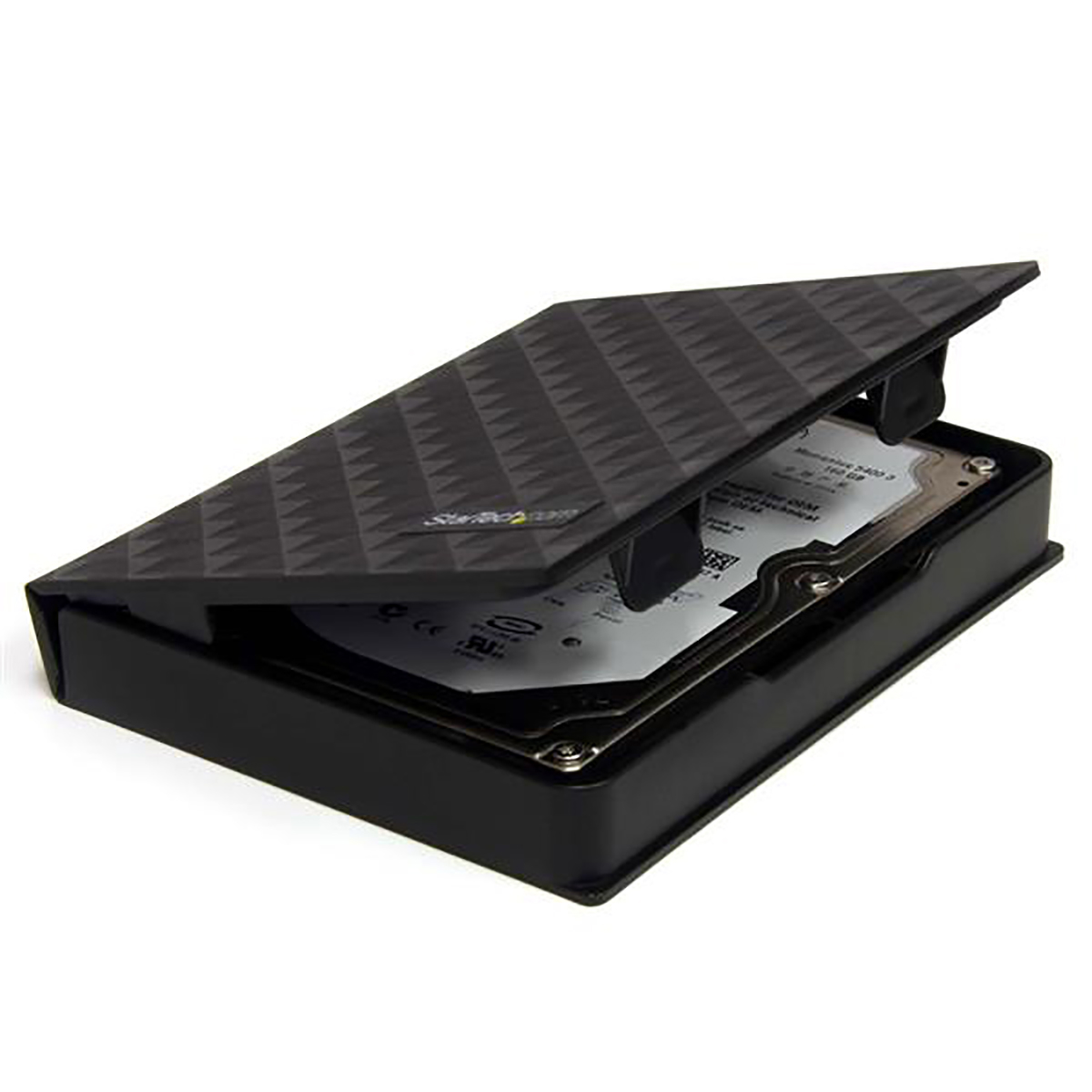 hddcase25bk StarTech.com 2.5 in Anti-Static Hard Drive Protector Case 4.1 x 3.2 x 0.6 in