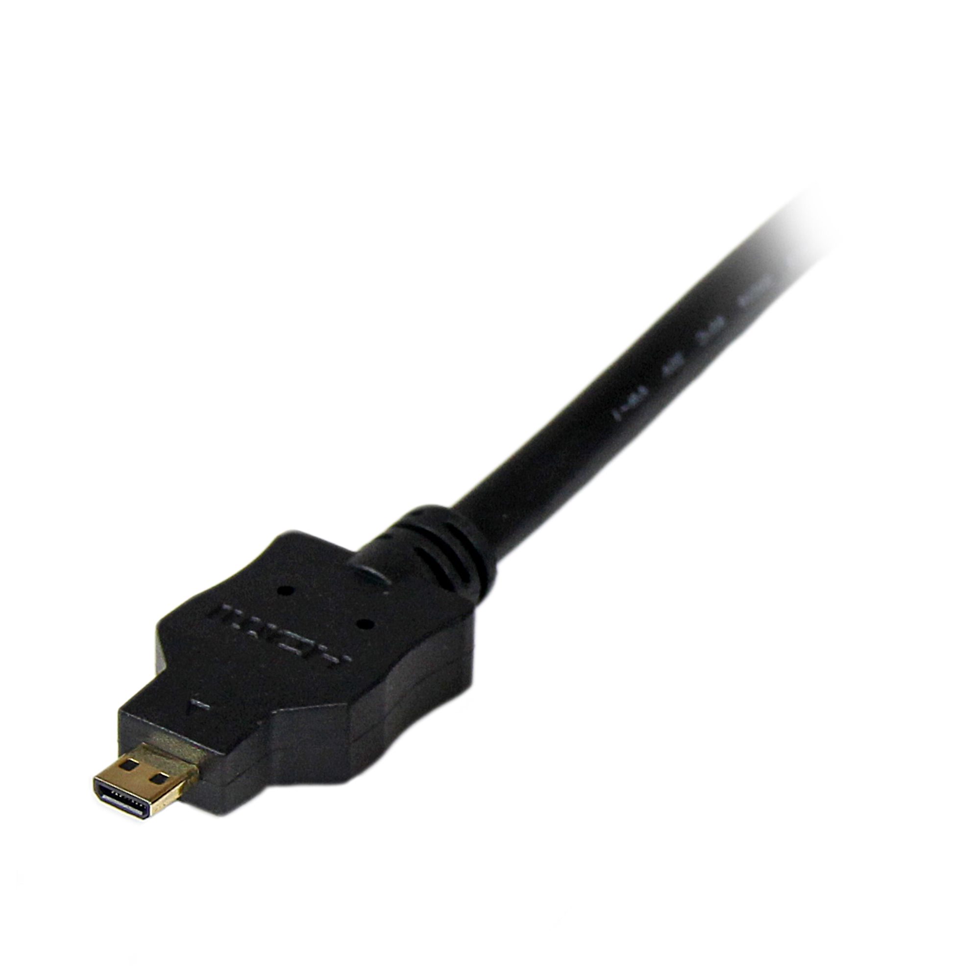hdddvimm2m StarTech.com, 2 m 1920 x 1200 HDMI Cable, - Male DVI-D Single Link to Male DVI-D, Standard, Black