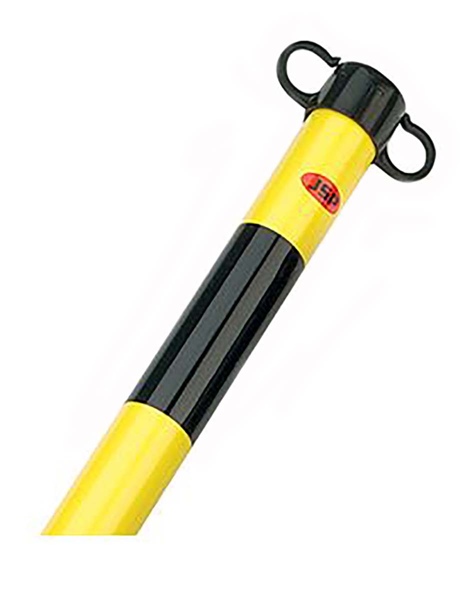 JSP Black, Yellow Post, ABS, Barrier Post