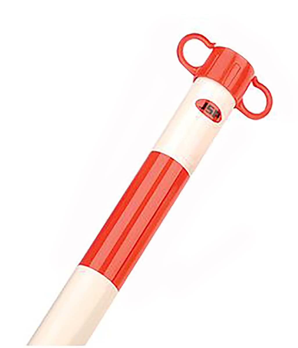 JSP Red, White Post, ABS, Barrier Post