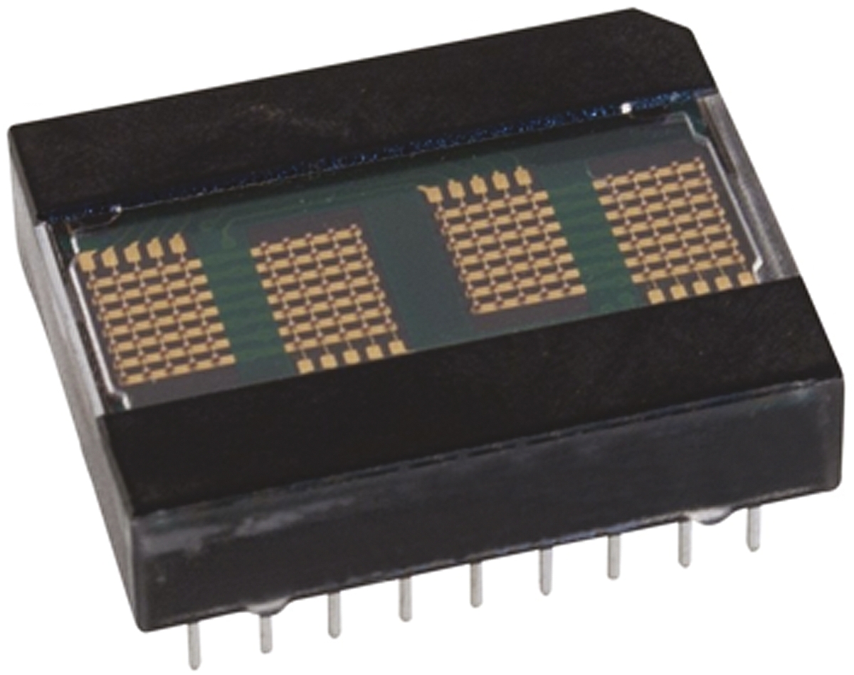 HDLG-2416 Broadcom 4 Dot Matrix LED Display Green 5.6mcd 5.1 mm
