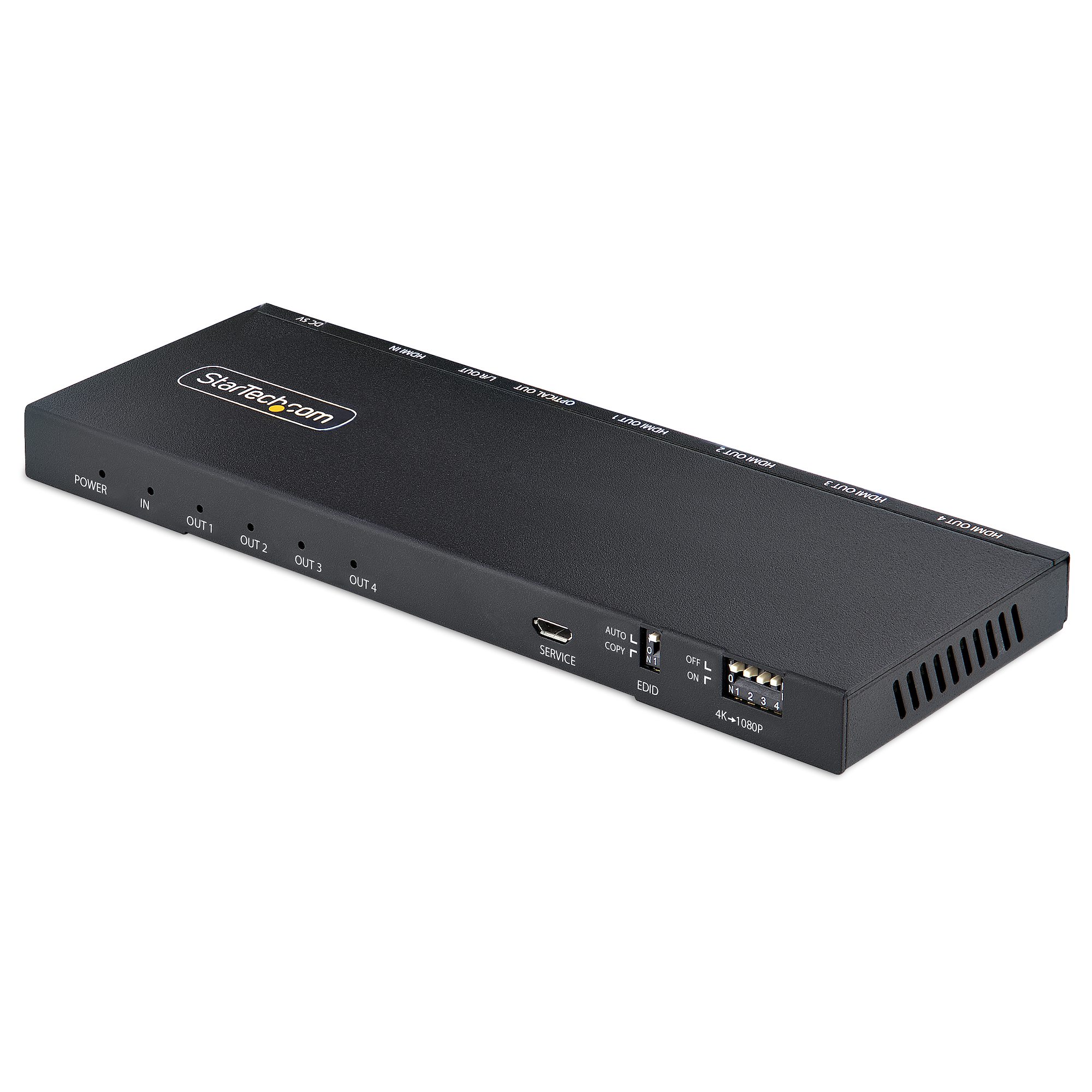 StarTech.com 5 Port 1 Input 4 Output HDMI Splitter 3840 x 2160 pixel