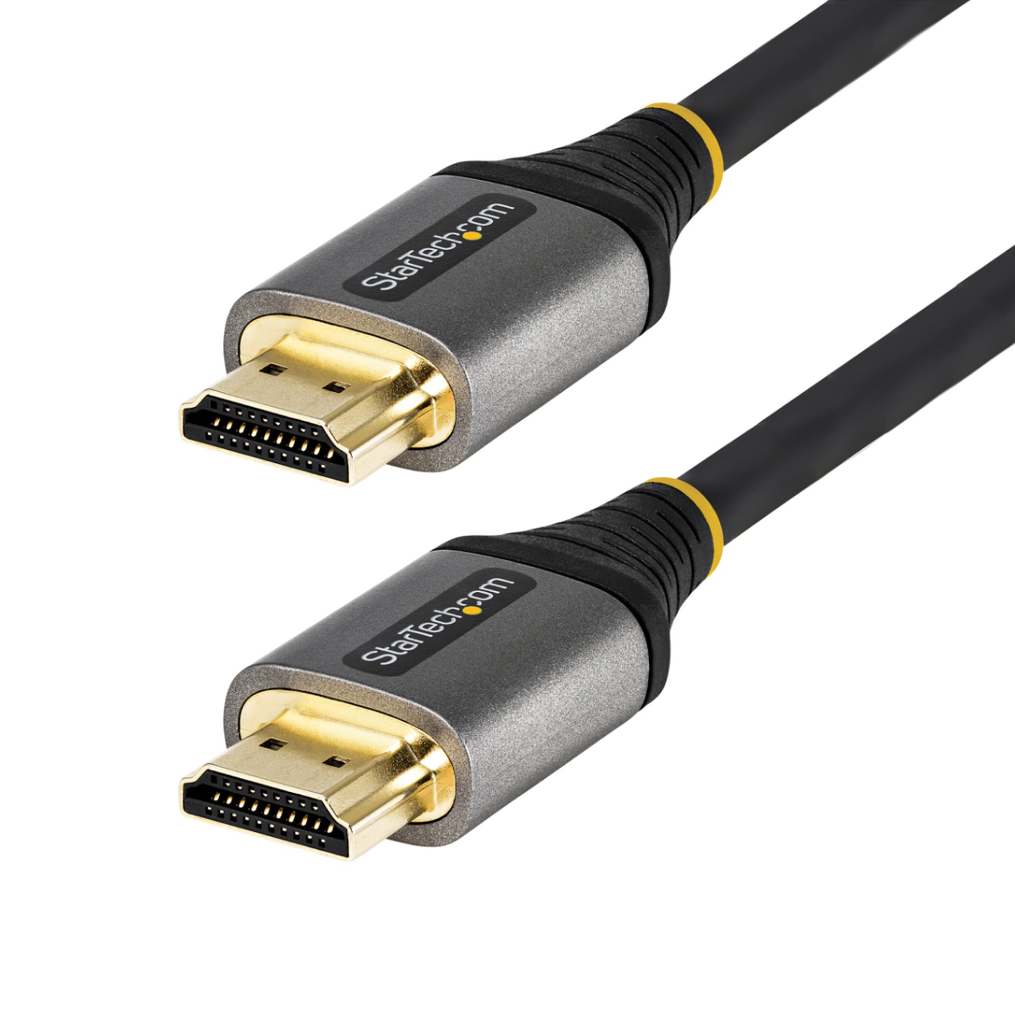 StarTech.com, 4 m 8K @ 60Hz HDMI Cable, - Male HDMI to Male HDMI, HDMI 2.1, Black, Grey