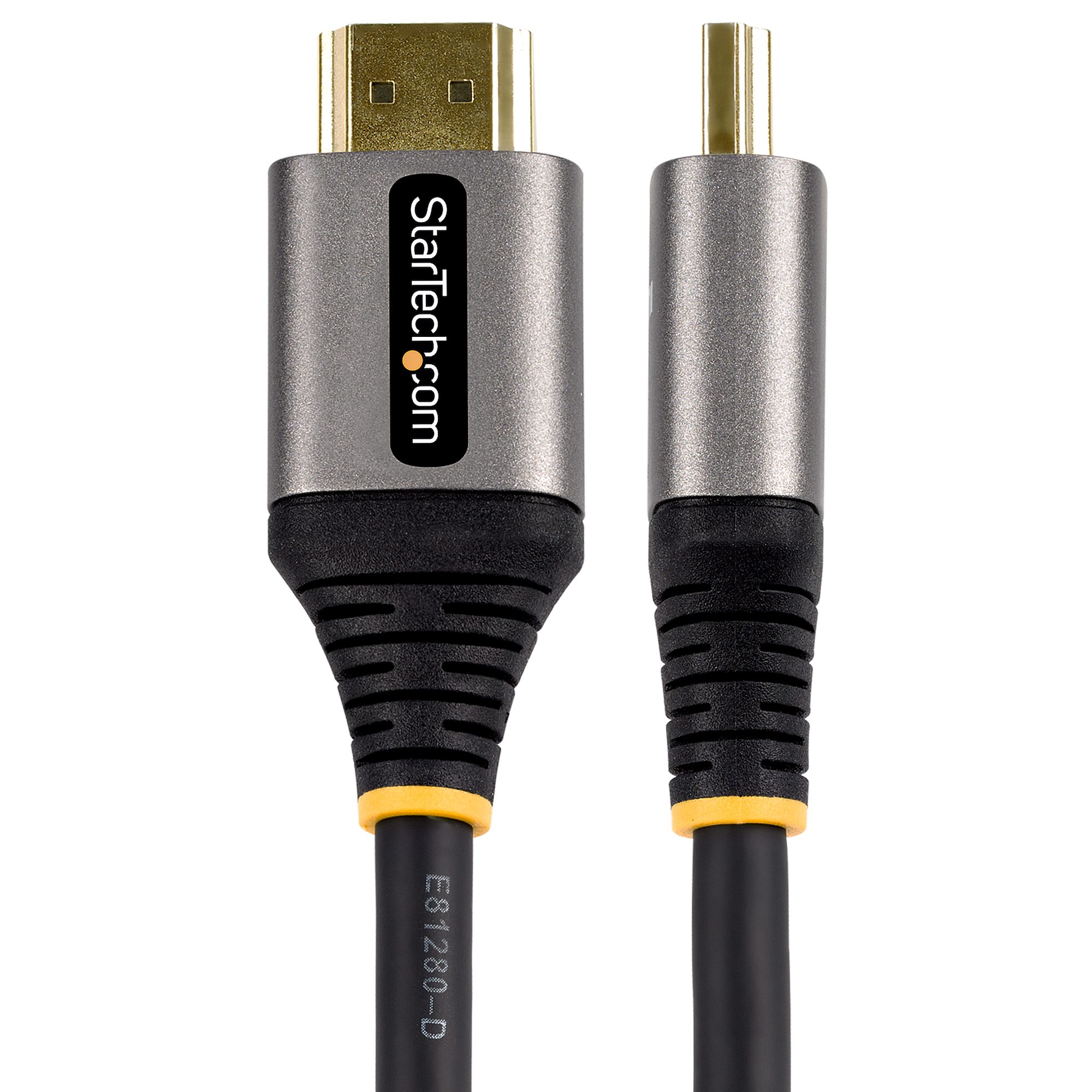 hdmm21v4m StarTech.com, 4 m 8K @ 60Hz HDMI Cable, - Male HDMI to Male HDMI, HDMI 2.1, Black, Grey