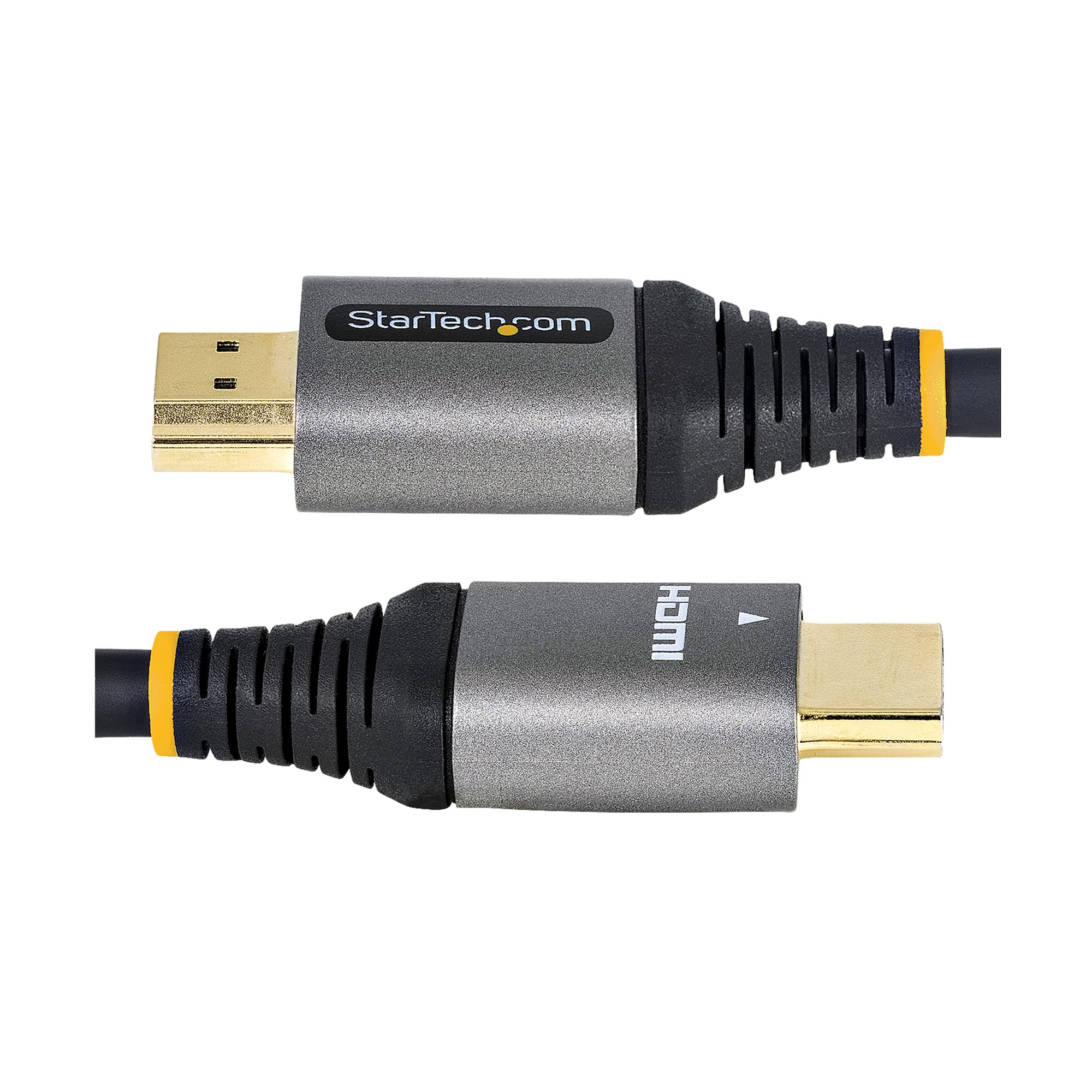hdmm21v50cm StarTech.com, 50 cm 8K @ 60Hz HDMI Cable, - Male HDMI to Male HDMI, HDMI 2.1, Black, Grey