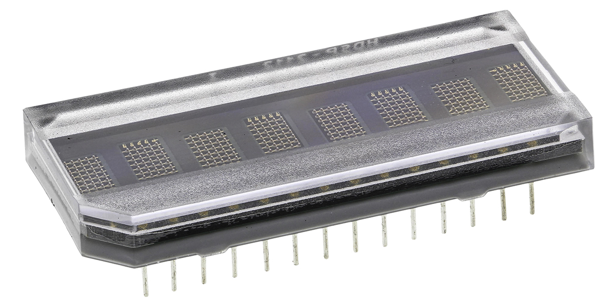 Broadcom 8 Dot Matrix LED Display Red 7.5mcd 4.8 mm