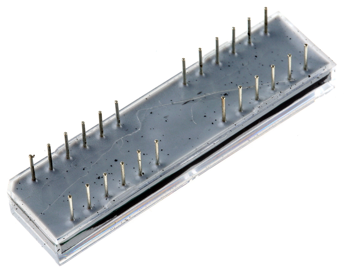 hdsp-2532 Broadcom 8 Dot Matrix LED Display Green, Orange, Yellow, Red 7.5mcd 4.6 mm