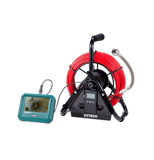 Extech HDV750 28 mm probe Videoscope Kit, 30 m Probe Length, 640 x 480 pixel Resolution