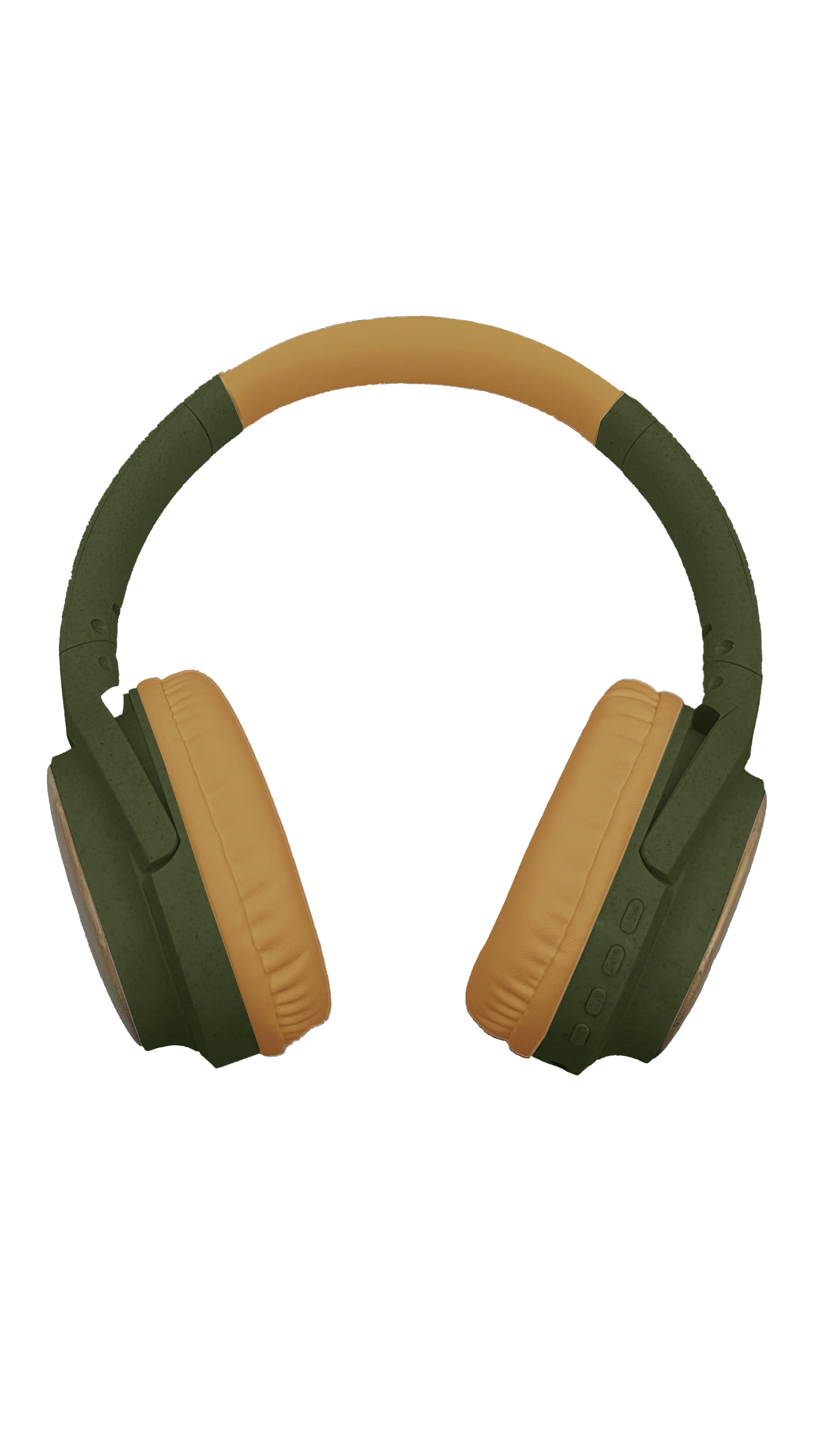 Ceratech HEA-BIO-SOUND-GR Green On Ear Headphones Bluetooth