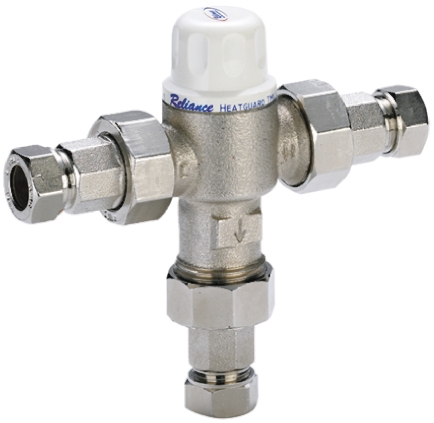 Reliance Water Controls Cast Gun Metal Thermostatic Mixing Valve
