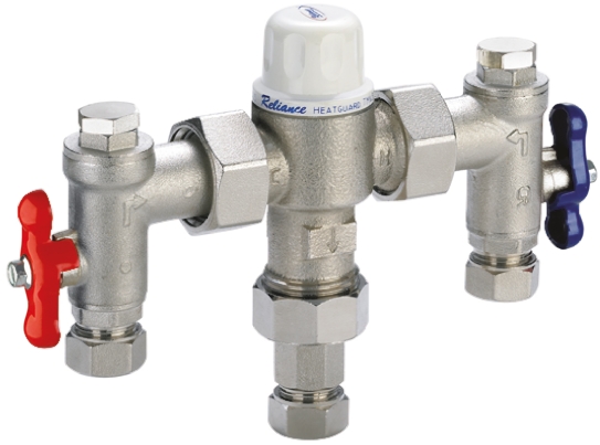 Reliance Water Controls Cast Gun Metal Thermostatic Mixing Valve