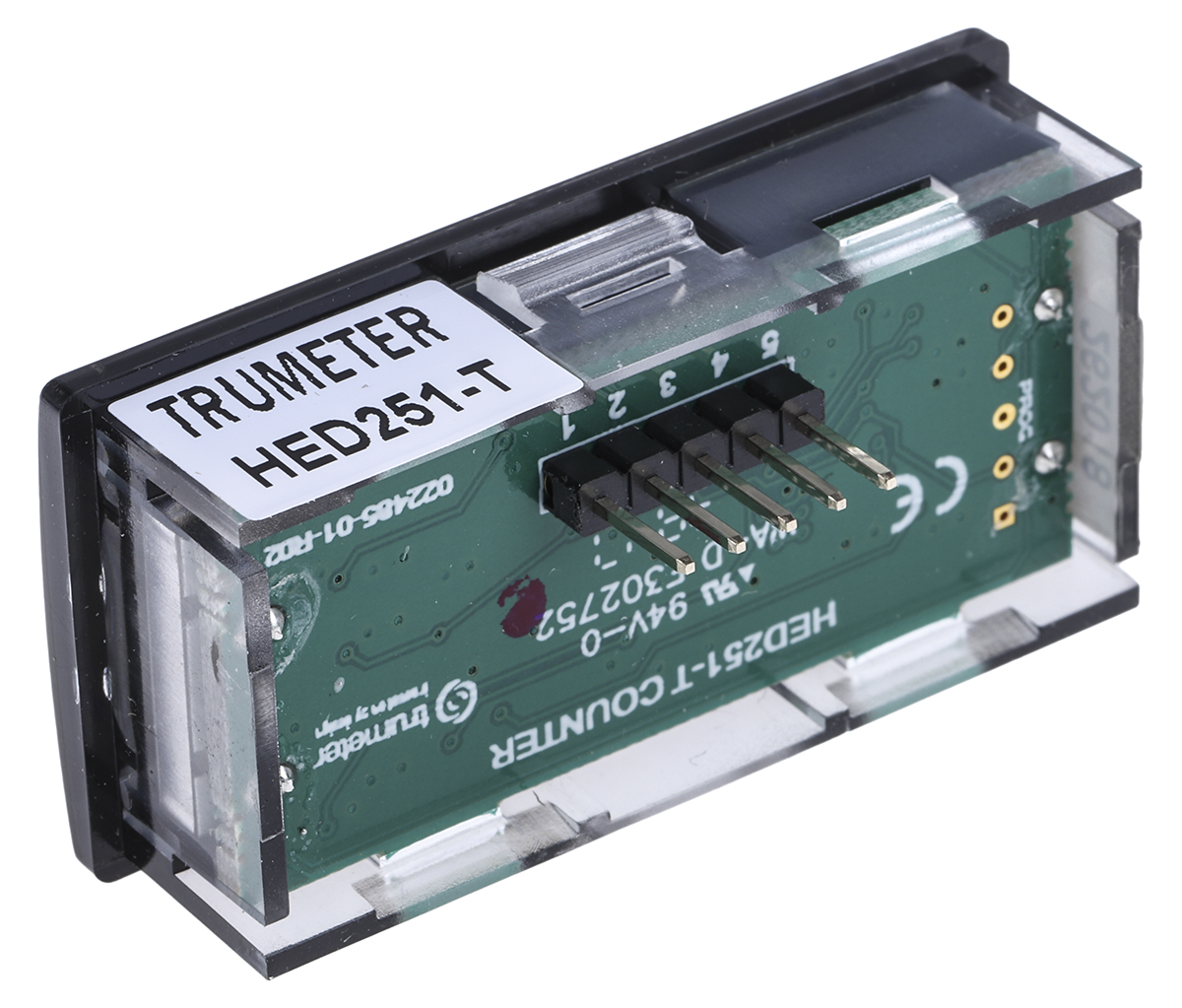 hed251-t Trumeter 251 Counter, Counter, 4 Digit LCD, 10 kHz 3V dc