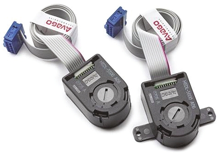Broadcom 5V dc 500 ppr Pulse Optical Encoder with a 6 mm Hollow Shaft, Through Hole