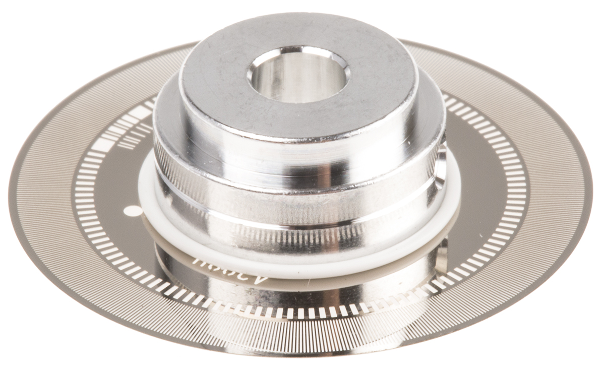 Broadcom 500 ppr Pulse Code Wheel with a 4 mm, Through Hole, Solder