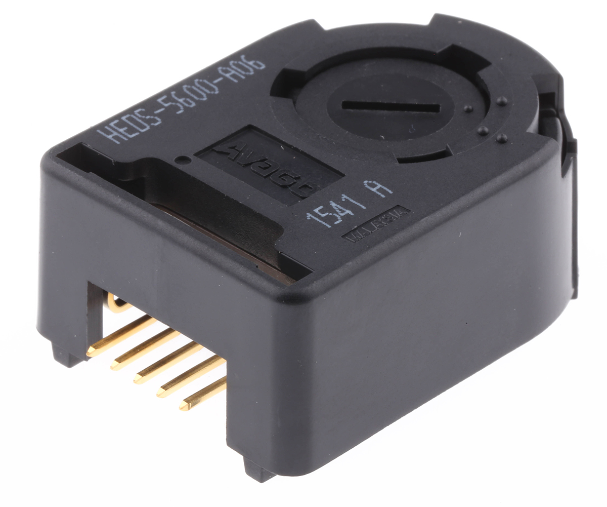 Broadcom 5V dc Optical Encoder Hollow Shaft, External, Standard Mount