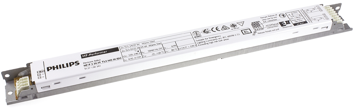 Philips Lighting 39 W, 24 W Electronic Fluorescent Lighting Ballast, 220V, 240 V