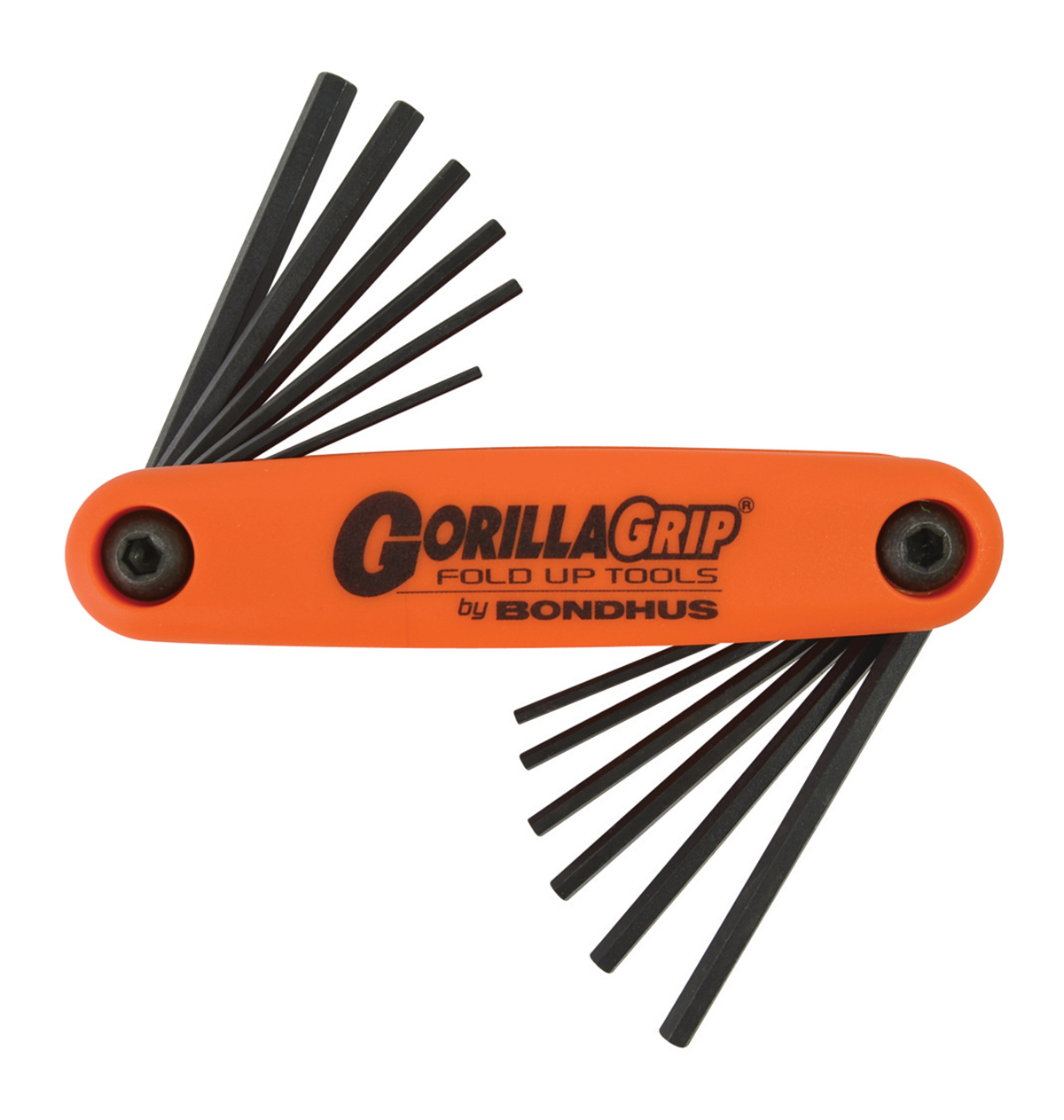 Bondhus 12 piece Straight Metric, Imperial Hex Key Set