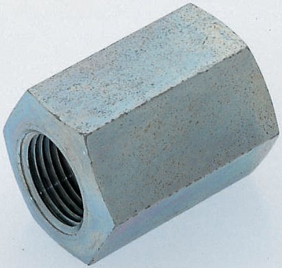 Hi-Force HF14 Straight Adapter Hydraulic Straight Threaded Adapter Female 3/8 in NPT Female NPT to Female 3/8 in NPT