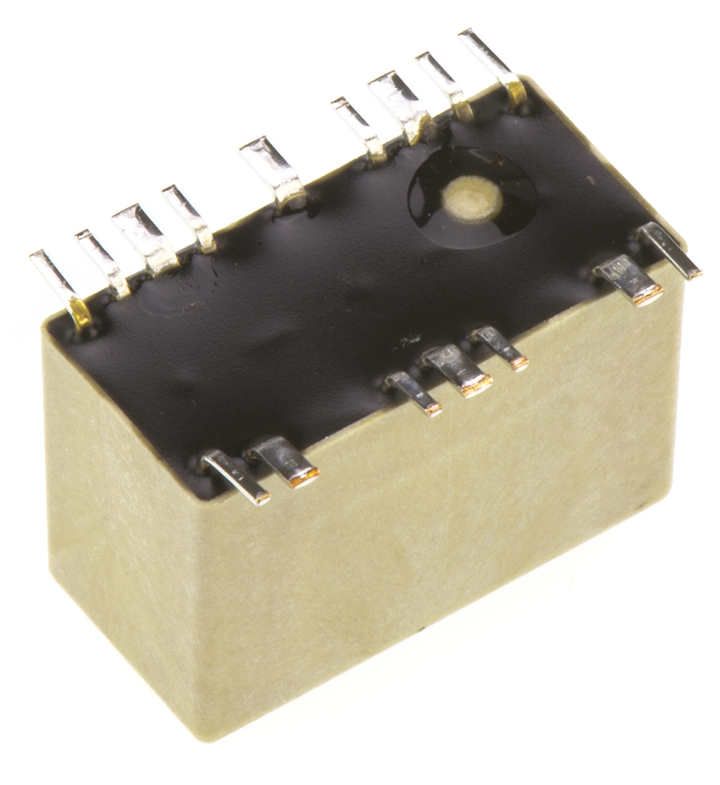 hf3-52 TE Connectivity PCB RF Relay, 4.5 V dc Coil, 3 GHz Max. Coil Freq., SPDT
