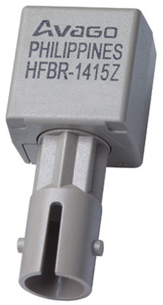 Broadcom 160 MBd Fibre Optic Transmitter 820 nm ST Connector 10.2 mm 12.7mm, 27.2 mm