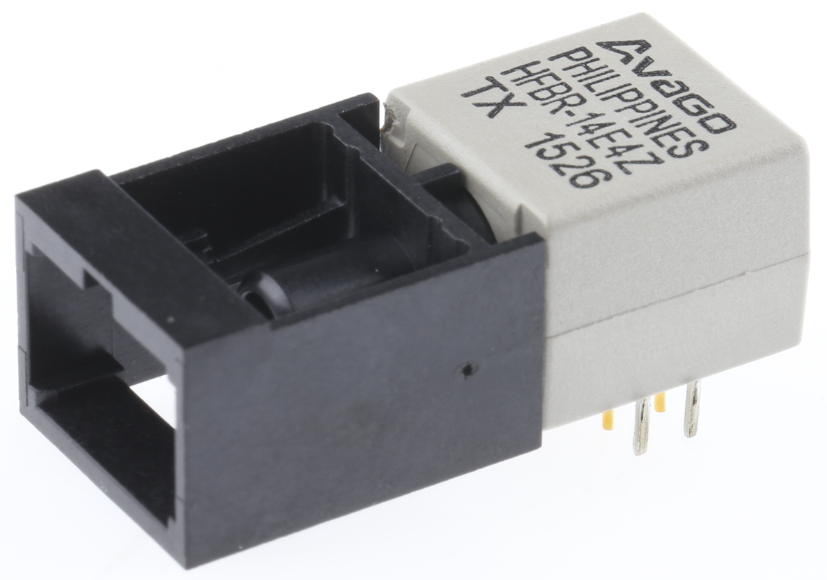 Broadcom 160 MBd Fibre Optic Transmitter, Square 820 nm SC Connector 10.2 mm 12.7mm, 27.2 mm