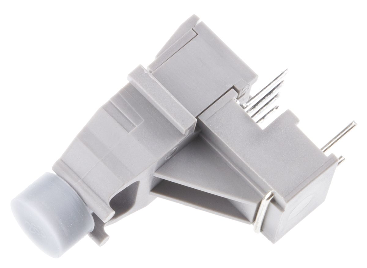 hfbr-1531z Broadcom 5 MBd Fibre Optic Transmitter, Round 660 nm Versatile Link Connector 7.62 mm 12.2mm, 18.3 mm