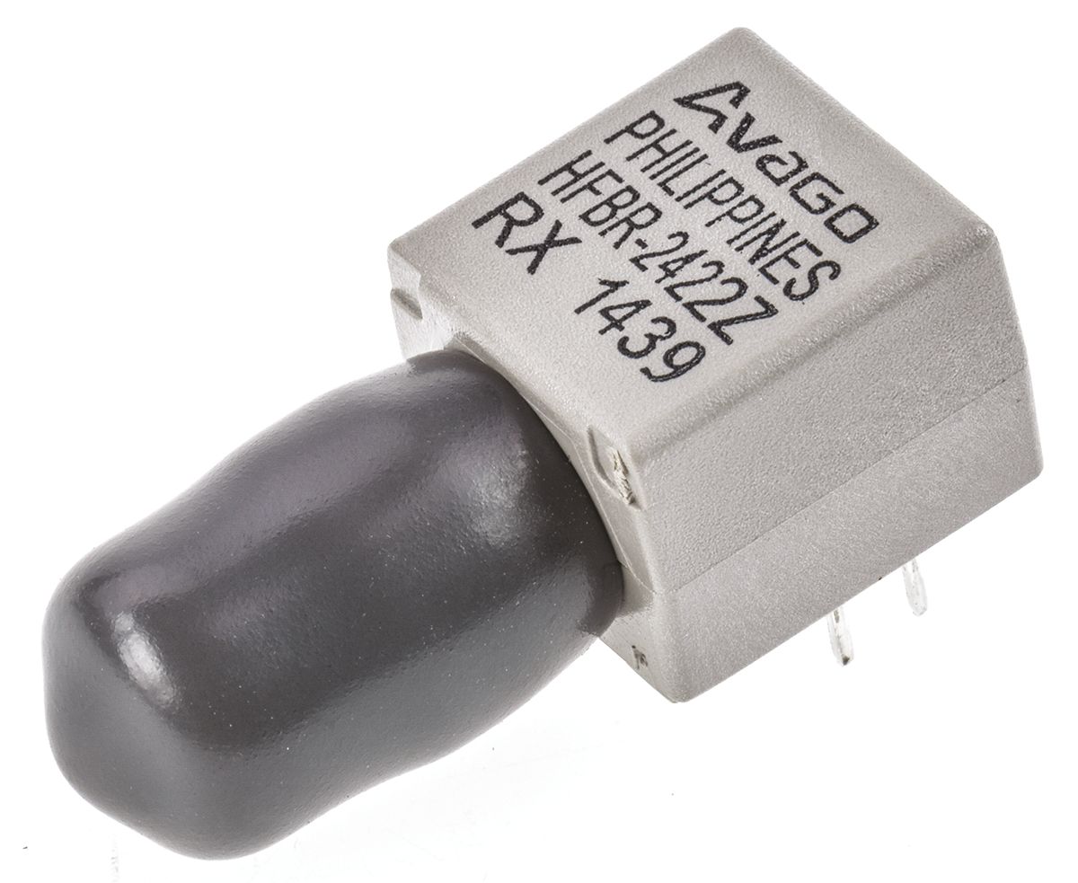Broadcom 5 Mbps 865 nm Fibre Optic Receiver, Round, FC Connector