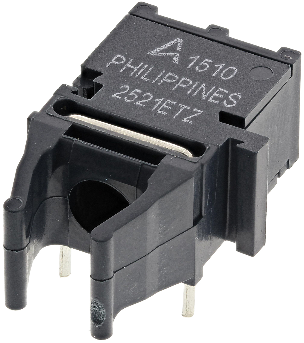Broadcom 5 MBd 660 nm Fibre Optic Receiver, Round