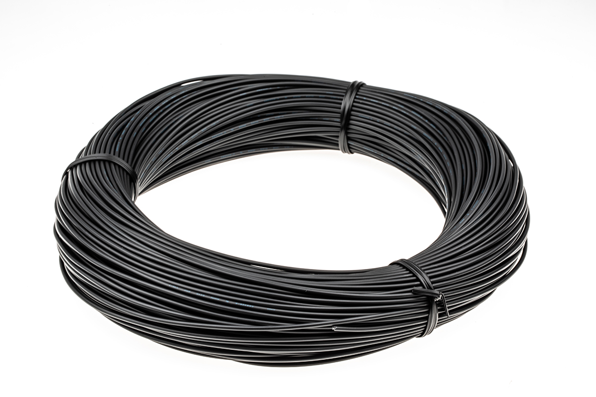 hfbr-rus100z Broadcom Fibre Optic Cable, 1 mm Polyethylene, Black, 100 m