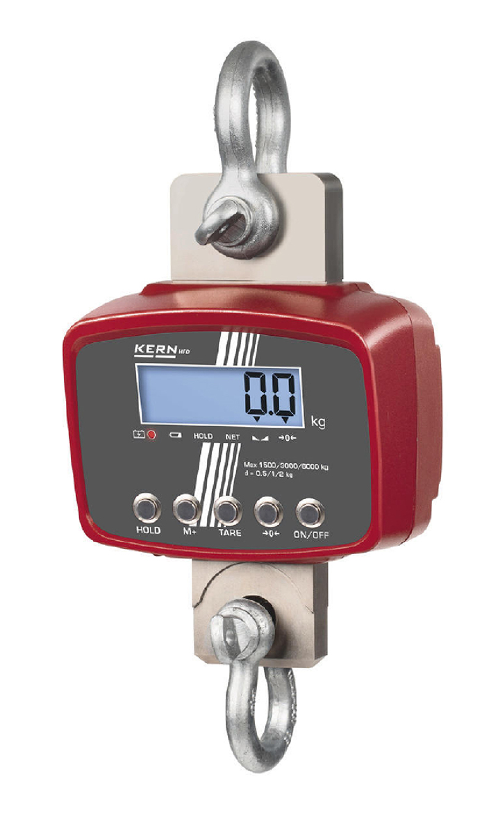 Kern HFD Crane Weighing Scale, 1500kg Weight Capacity