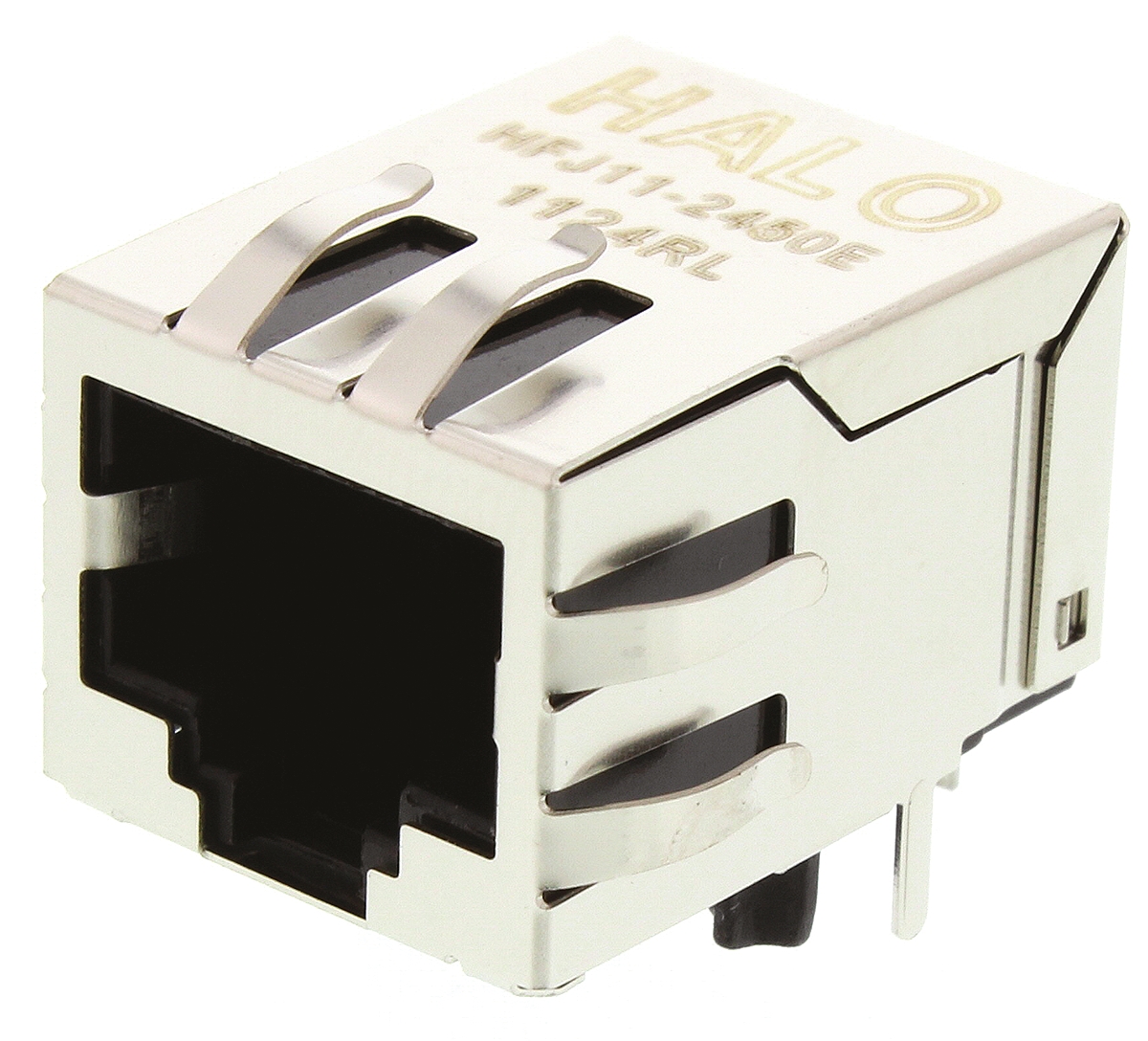 Halo Electronics HFJ11 Series RJ45 Connector Female, Through Hole UTP Shield Straight 1 Port