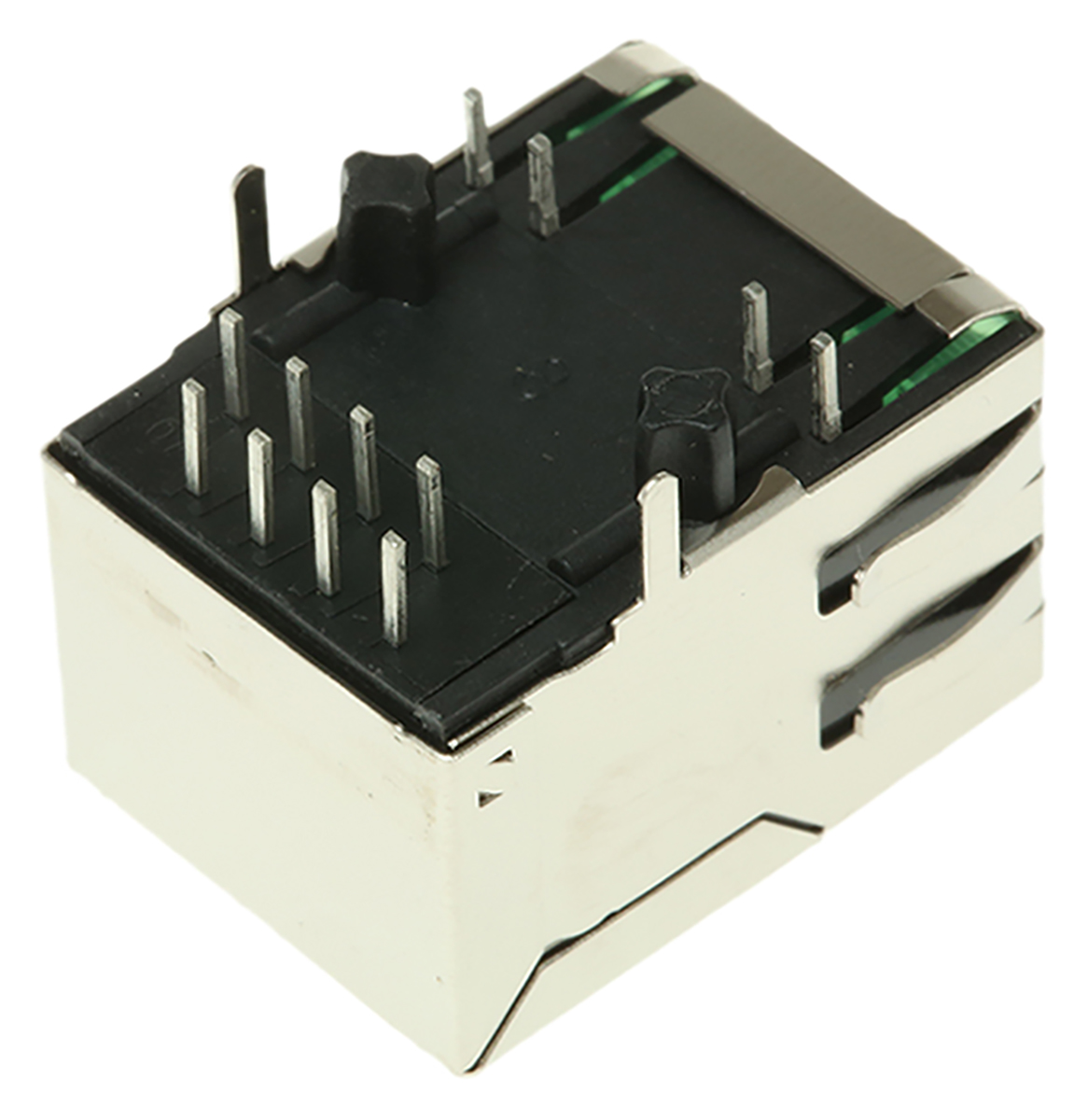 hfj11-e2450e-l11rl Halo Electronics HFJ11 Series RJ45 Connector Female, Through Hole Right Angle 1 Port 8 Way