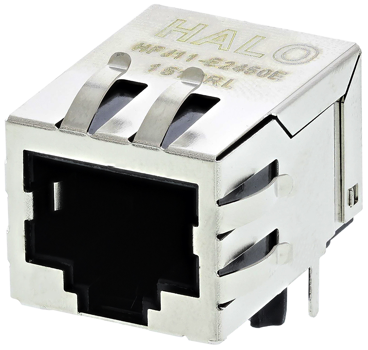 Halo Electronics HFJ11 Series RJ45 Connector Female, Through Hole Right Angle 1 Port 8 Way