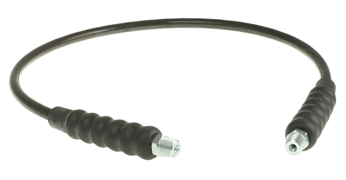 Hi-Force 1000mm Hydraulic Hose Assembly, 700 bar Max Pressure