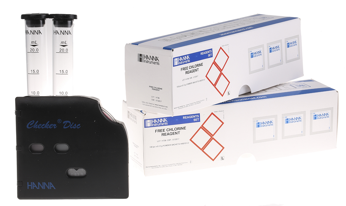 Hanna Instruments HI 38018 Test Kit Free Chlorine
