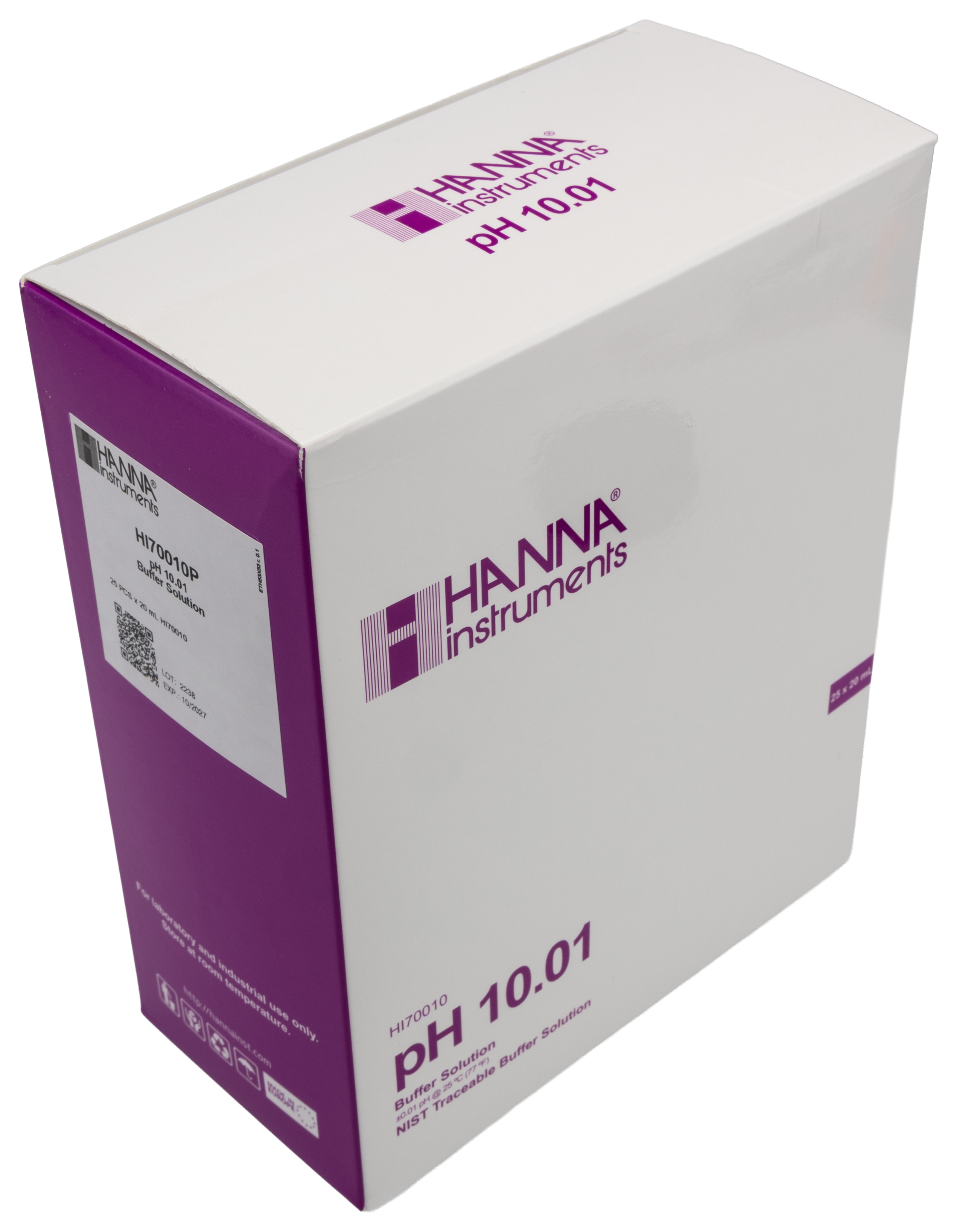 Hanna Instruments HI-70010P pH Buffer Solution, 20 ml