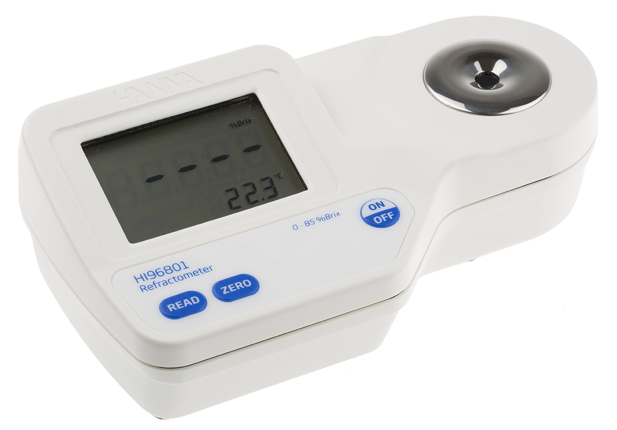 Hanna Instruments, Sucrose Refractometer, Digital/Optical
