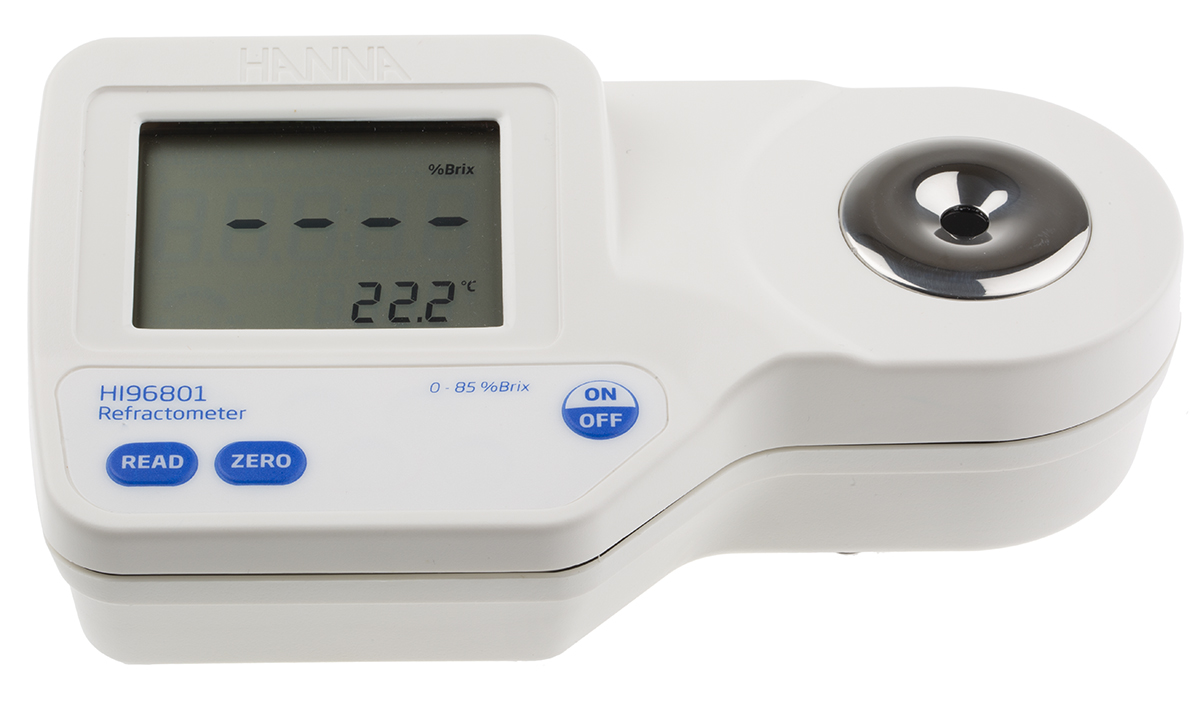 hi-96801 Hanna Instruments, Sucrose Refractometer, Digital/Optical